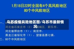 乌苏疫情风险地区图/乌苏市最新情况