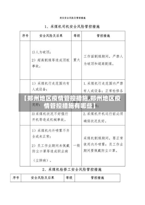 【郑州地区疫情管控措施,郑州地区疫情管控措施有哪些】-第1张图片
